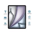 Miniatyrbild 2 av 4: Härdat glas 2.5D för iPad Air 11" 2024 2025 Premium Asahi Ultra Hållbart Eiger Transparent