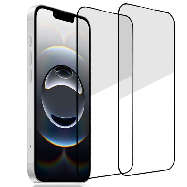 2-Pack iPhone 16e- Heltäckande Skärmskydd Härdat Glas för Maximal Stöttålighet och Skydd