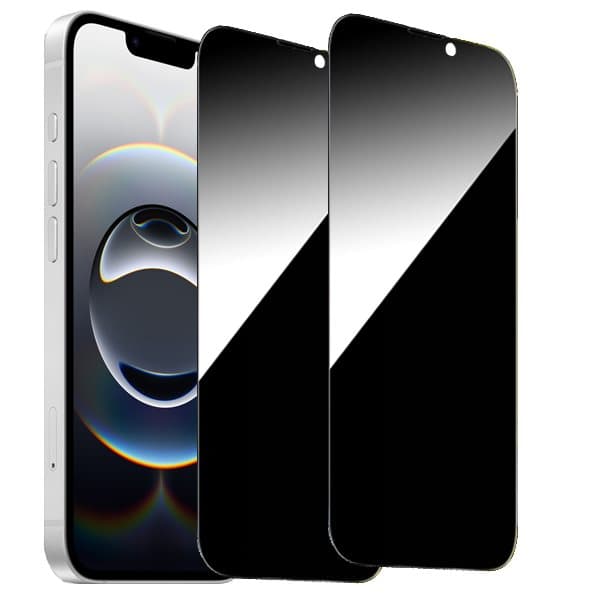 2-Pack iPhone 16e Sekretessskärmskydd - Härdat Glas, Anti-Spy Privat Skydd