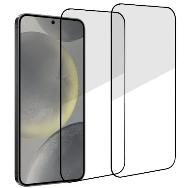 Samsung S24 Plus Skärmskydd 2-Pack - Heltäckande Härdat Glas för Maximal Stöttålighet och Skydd