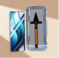 Miniatyrbilde 3 av 4: INF Vivo X200 Buet Skjerm Herdet Glassfilm med Applikator