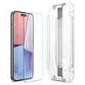 Miniatyrbild 6 av 6: Spigen GLAS.TR EZ FIT härdat glas - Härdat glas för iPhone 15 / iPhone 16
