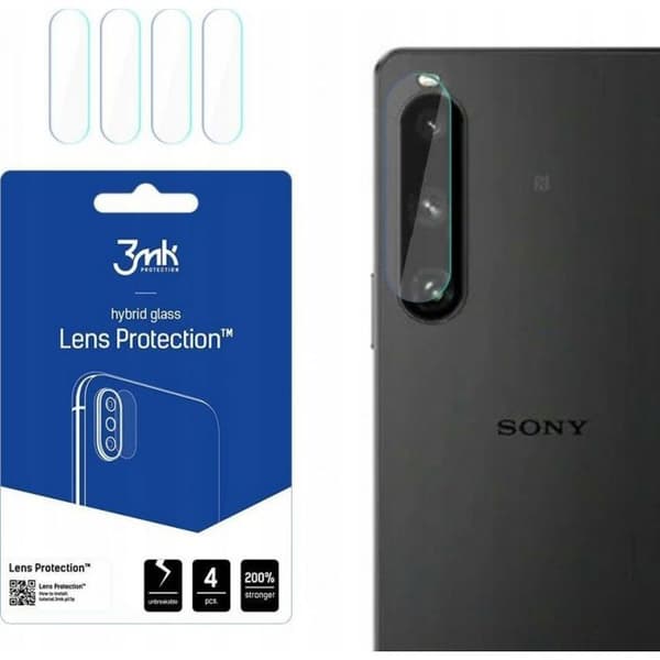 Skyddsfilm för telefon - skyddsglas för telefon 3mk Skyddsglas för objektiv Xperia 10 IV Lens
