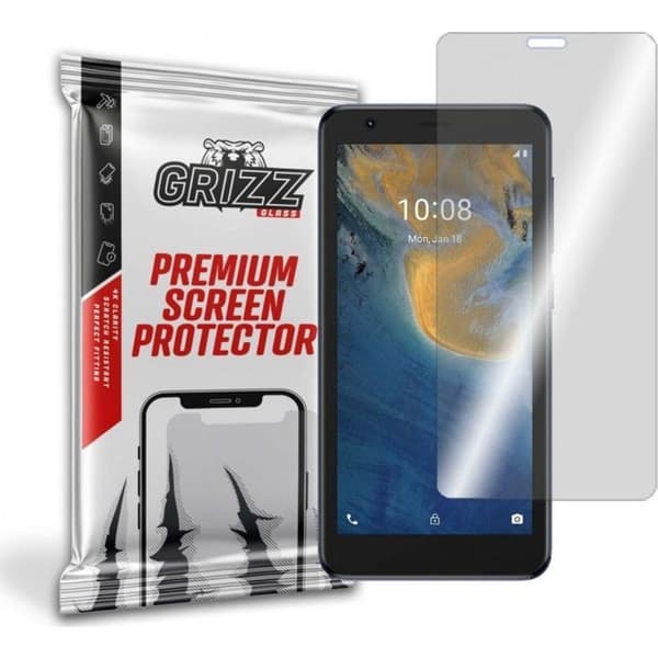 Skyddande telefonfilm - skyddsglas för telefon Grizzglass Hybrid Glass Grizz för ZTE Blade A31 Lite