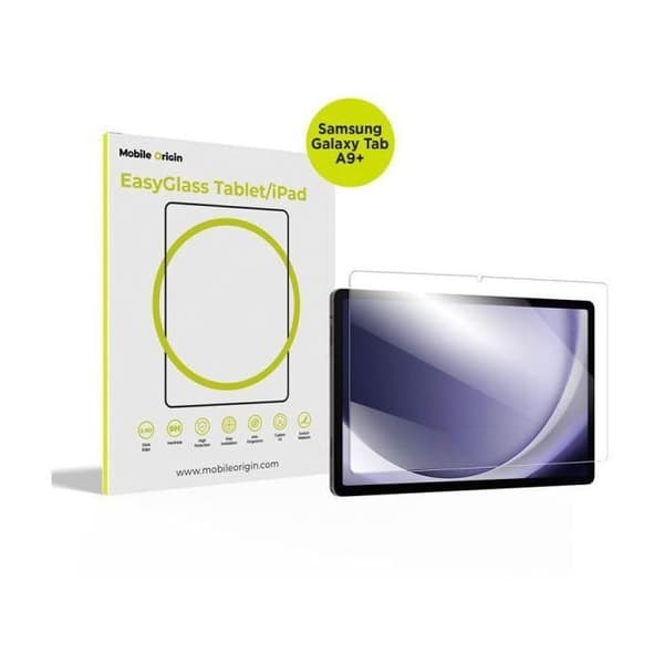 Film för skydd av telefon - skyddsglas för mobiltelefon Mobile origin EasyGlass Samsung Galaxy Tab A9+