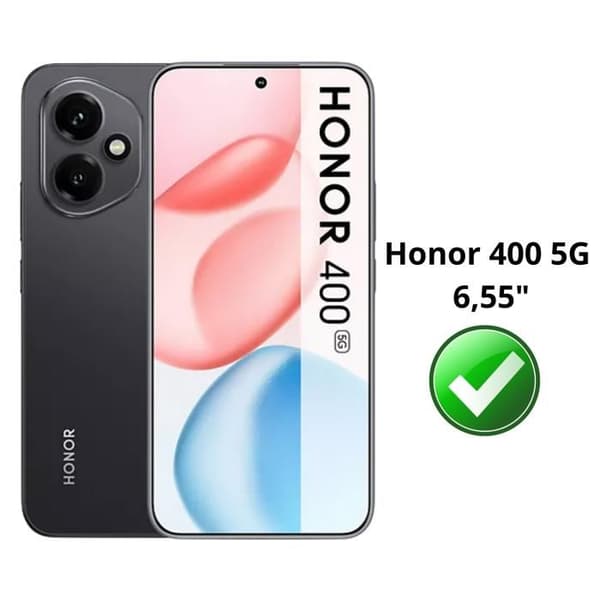 Härdat glas för Honor 400 5G [Paket 2] Skyddande skärmskydd Phonillico®