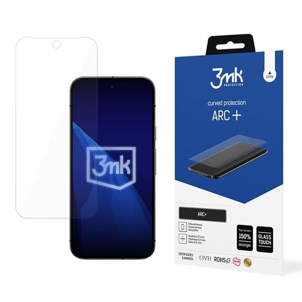 Film skyddande 3MK ARC+ för Google Pixel 9a
