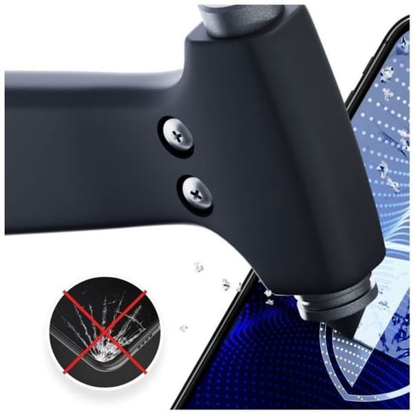 Skyddande skärmskydd 3mk Hybridglas FlexibleGlass Pro v2.0 för Apple iPhone 15 Pro