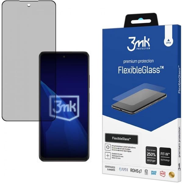 Skyddande film för telefon - skyddsglas för telefon 3mk Flexibelt glas för Oppo A60 5G