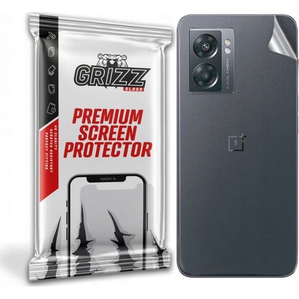 Skyddsfilm för telefon - skyddsglas för telefon Grizzglass bakfilm SatinSkin för OnePlus Nord N300