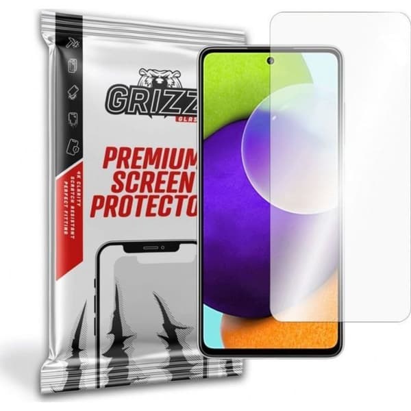 Film för telefonens skydd - skyddsglas för telefon Grizzglass Hydrogel Film Grizz för Samsung Galaxy A52