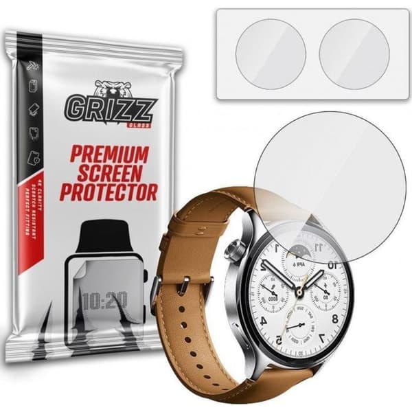 Glas för smartklocka - skärm för smartklocka Grizzglass Hybrid Glass för Xiaomi Watch S1 Pro