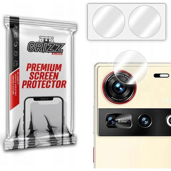 Grizzglass - GRZ12279 - HybridGlass kameraglas för Nubia Z70 Ultra