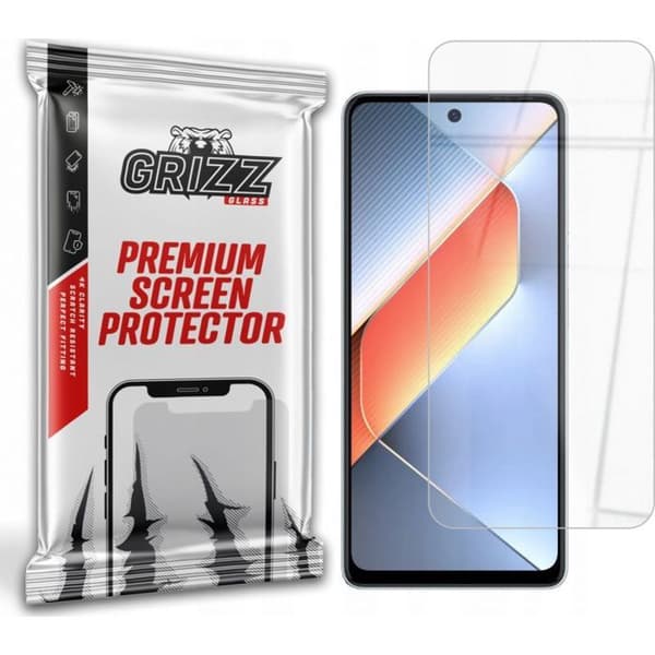 Film av skydd för telefon - skyddsglas för telefon Grizzglass Hybrid Glass för Tecno Pova 6 Neo