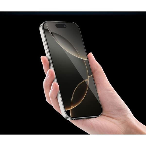 Tech-protect Härdat glas Quick Set+, 2-pack, iPhone 16 Pro, svart
