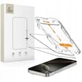 Miniatyrbild 1 av 4: Tech-protect Härdat glas Quick Set+, 2-pack, iPhone 16 Pro, svart