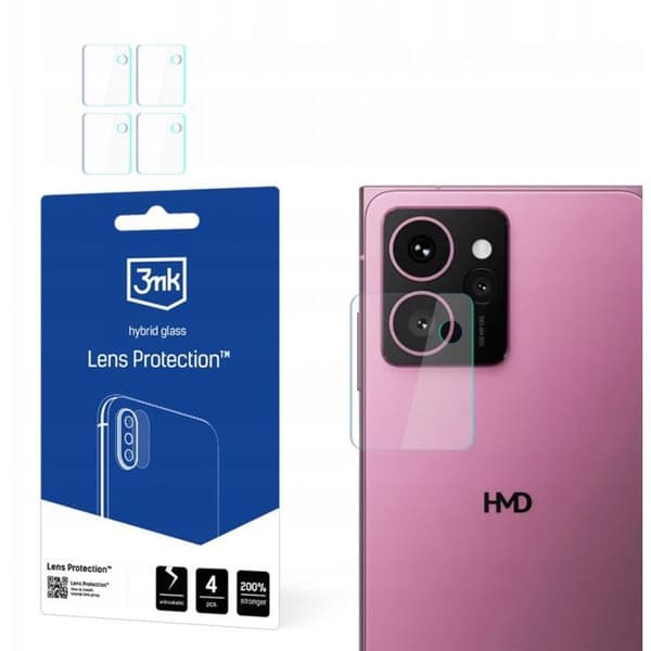 Skyddande film för telefon - skyddsglas för telefon 3mk HMD Skyline 5G - Objektivskydd