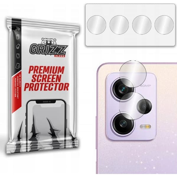Grizzglass HybridGlass för Xiaomi Redmi Note 12 Pro-kamera