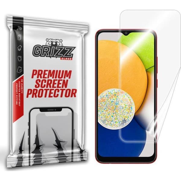 Skyddsfilm till telefon - skyddsglas till telefon Grizzglass Keramisk film för Samsung Galaxy A03