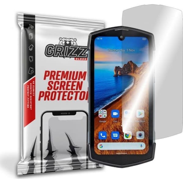 Skyddande telefonfilm - skyddsglas för telefon Grizzglass Hybridskyddsglas Grizz Unihertz TickTock