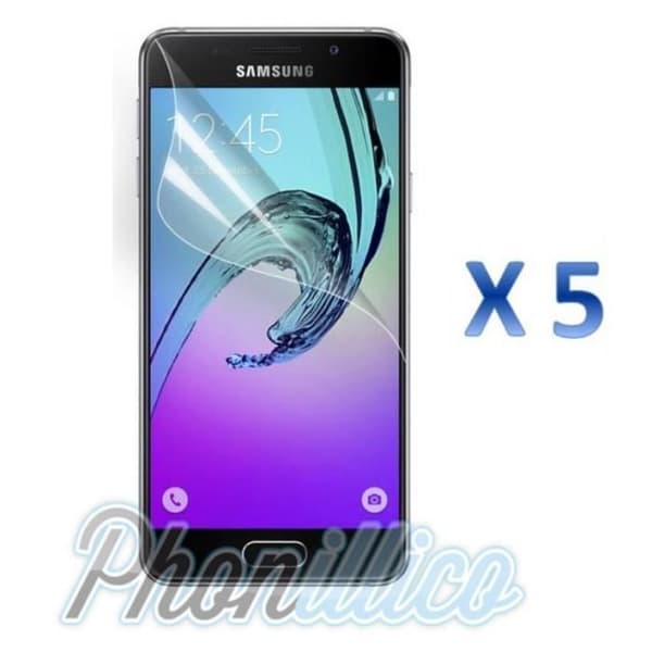 Lot 5 Filmer Skydd Samsung Galaxy A3 2016 Phonillico®