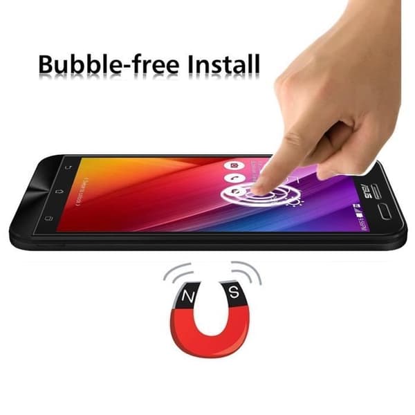 Verre Härdat ASUS ZENFONE 2 LASER ZE500KL 5,0" - Film för Skärmskydd Ultra Resistent Skärm Skydd Anti-repor Phonillico®