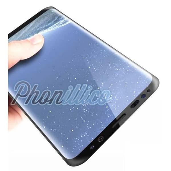 Film för Samsung Galaxy Note 8 - Helsvart Skyddsglas av Härdat Glas Incurve Phonillico®