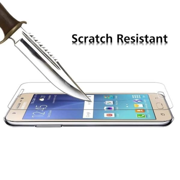 Härdat glas för Samsung Galaxy J5 2015 J500 - [Pack 2] Ultra Resistenta Skärmskydd Film [Phonillico®]