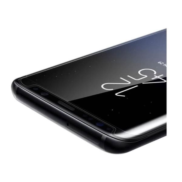 Film för Samsung Galaxy S8+ / S8 PLUS - Helglas Transparent Skyddsglas i härdat böjt glas Phonillico®
