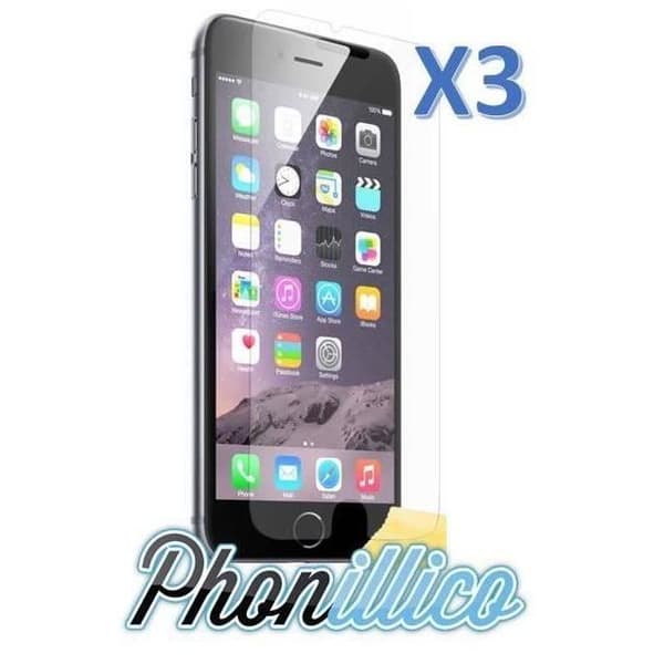 Lot 3 Filmer Skärmskydd Apple iPhone 6S PLUS Phonillico®
