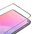 Miniatyrbild 3 av 4: Härdat glas för Samsung Galaxy S10E - Helsvart böjd kant skyddsglas för skärmen - Hållbart skydd [Phonillico®]