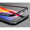 Miniatyrbild 2 av 4: [Kompatibel med Apple iPhone 8] Magnetiskt Skal Svart Fodral 360 Helt i Härdat Glas Skydd Film Skärm [Phonillico®]