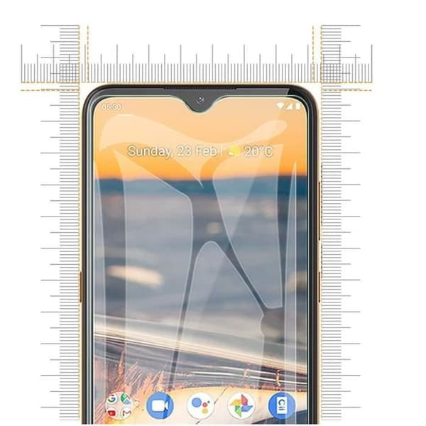 Härdat Glas för Nokia 5.3 [Pack 2] Skyddsglas Film Phonillico®