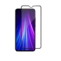 Miniatyrbild 1 av 2: Härdat glas för Xiaomi REDMI NOTE 8 PRO - Transparent helfilm med svart kant, skärmskydd [Phonillico®]
