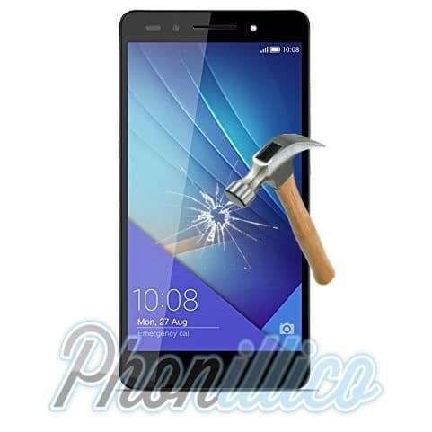 Film skydd i härdat glas för Huawei HONOR 7 Phonillico®