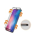 Miniatyrbild 3 av 4: Verre Härdat Xiaomi Mi 9 - Film Svart Hel Båge Skyddsglas Skärm Resistant [Phonillico®]