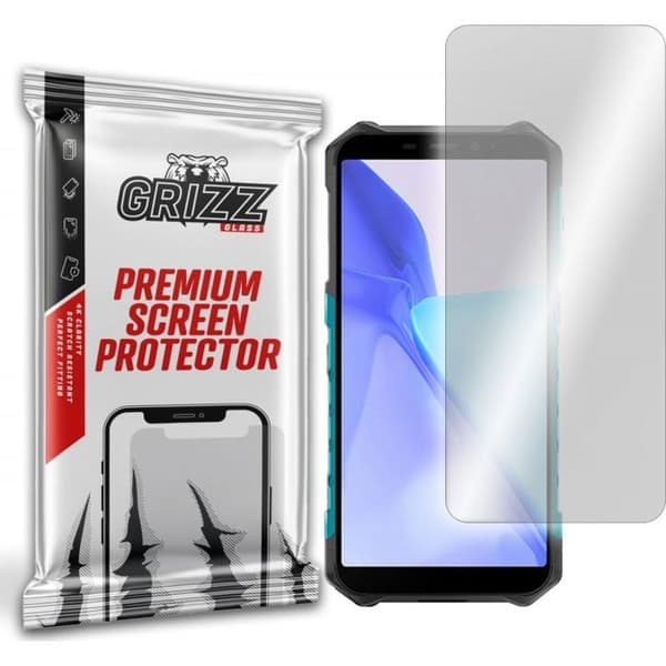 Skyddfilm telefon - skyddsglas telefon Grizzglass Hybrid Glass Grizz Ulefone Armor X9 Pro