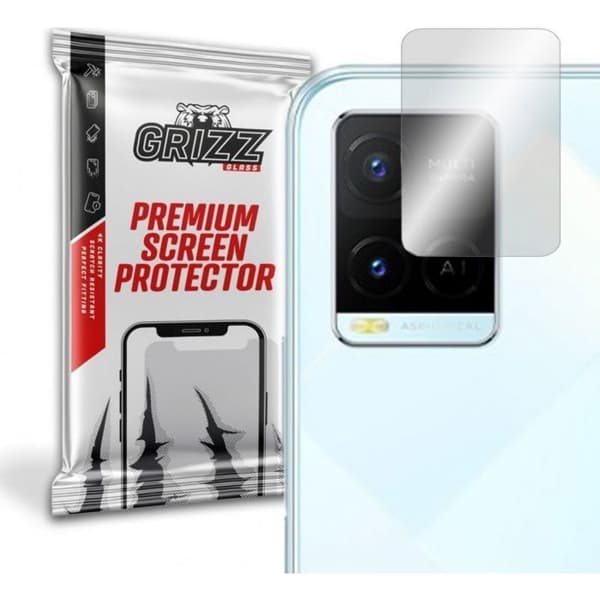 Skyddsglas för telefon - skyddsglas för telefon Grizzglass Hybridglas för kamera Grizz Vivo Y21A