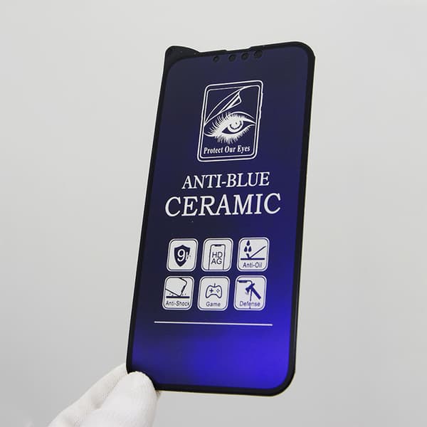 INF Anti-blått ljus härdat glas skärmskydd för iPhone 13 Mini