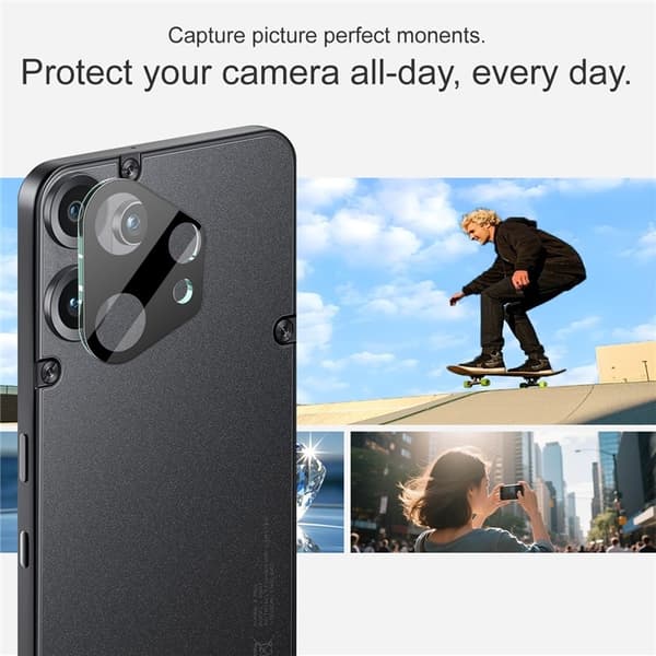IMAK Nothing CMF Phone 2 Pro Karkaistu lasi kamerasuoja - Musta