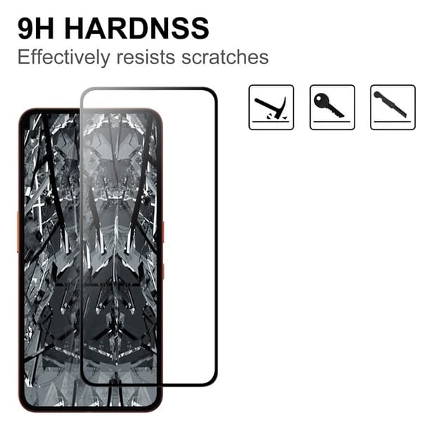 SKALO Nothing CMF Phone 2 Pro Heltäckande Skärmskydd Härdat Glas - Transparent