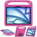 Pikkukuva 7 / 7: SKALO iPad Air 11 (2024) Lasten suojakotelo, jossa on kahva ja jalusta - Pinkki