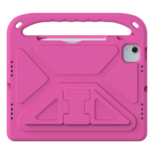 SKALO iPad Air 11 (2024) Lasten suojakotelo, jossa on kahva ja jalusta - Pinkki