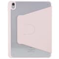 Pikkukuva 4 / 11: SKALO iPad Air 11 (2024) PU-nahkainen kääntyvä jalusta Kotelo - Pinkki