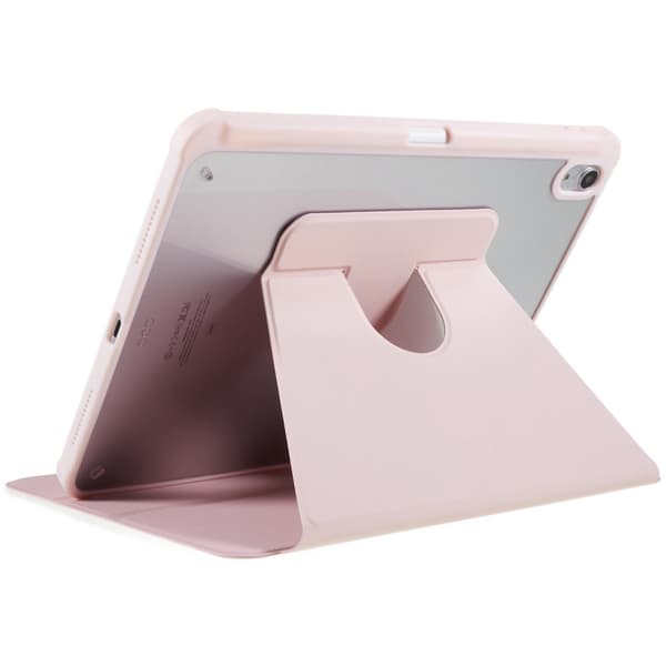 SKALO iPad Air 11 (2024) PU-nahkainen kääntyvä jalusta Kotelo - Pinkki