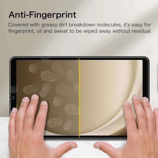 Samsung Galaxy Tab A9 skärmskydd härdat glas 9H