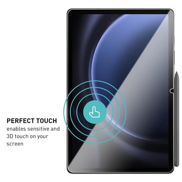 Samsung Galaxy Tab S9 FE skärmskydd härdat glas 9H