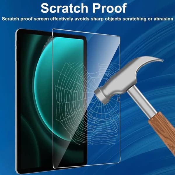 Samsung Galaxy Tab S9 FE skärmskydd härdat glas 9H