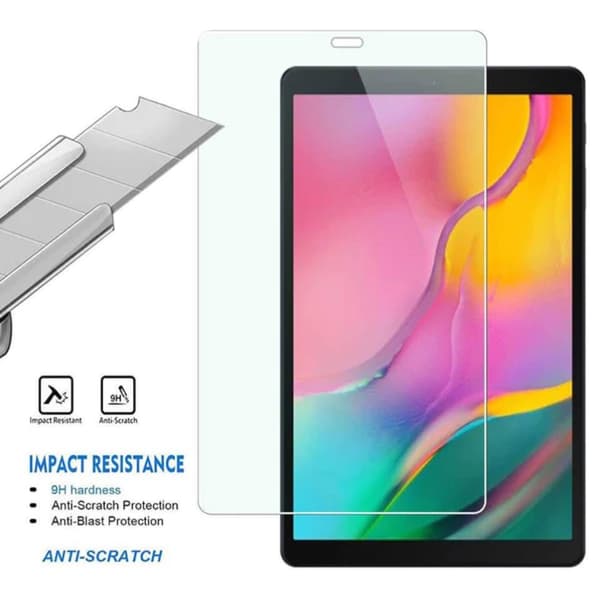 Samsung Galaxy Tab A 10.1 2019 skärmskydd härdat glas 9H