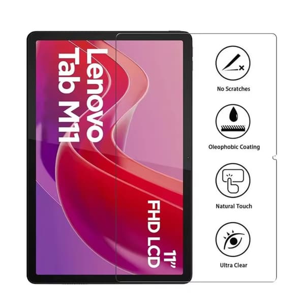 Lenovo Tab M11 2024 11 tum skärmskydd härdat glas 9H